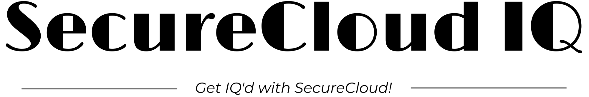 SecureCloud IQ - AWS IQ Alternative
